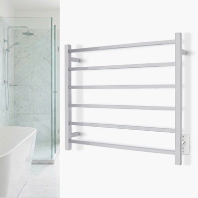 TWS2-TAH06PH - Tahoe 06 Towel Warmer, Polished, Hardwired, 6 bars