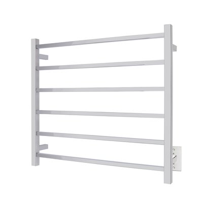 Tahoe 6 Towel Warmer, Polished, Hardwired, 6 Bars (TWS2-TAH06PH)