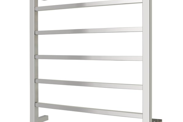Tahoe polished stainless steel towel warmer - wall mounted