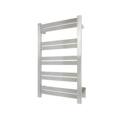 Grande 10 Towel Warmer, Brushed, Hardwired, 10 Bars