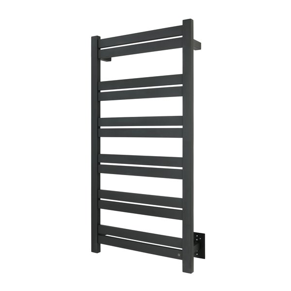 Matt black towel warmer shop