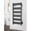 TWS6-GRD12KH - Grande12 Towel Warmer, Black, Hardwired, 12 bars