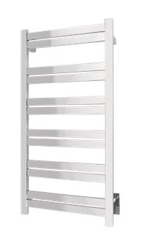 Grande 12 Towel Warmer, Polished, Hardwired, 12 Bars