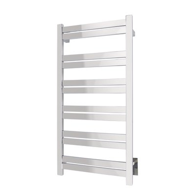 Grande 12 Towel Warmer, Polished, Hardwired, 12 Bars