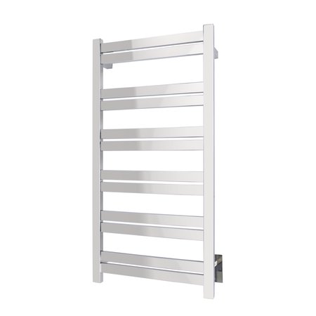 Grande 12 Towel Warmer, Polished, Hardwired, 12 Bars