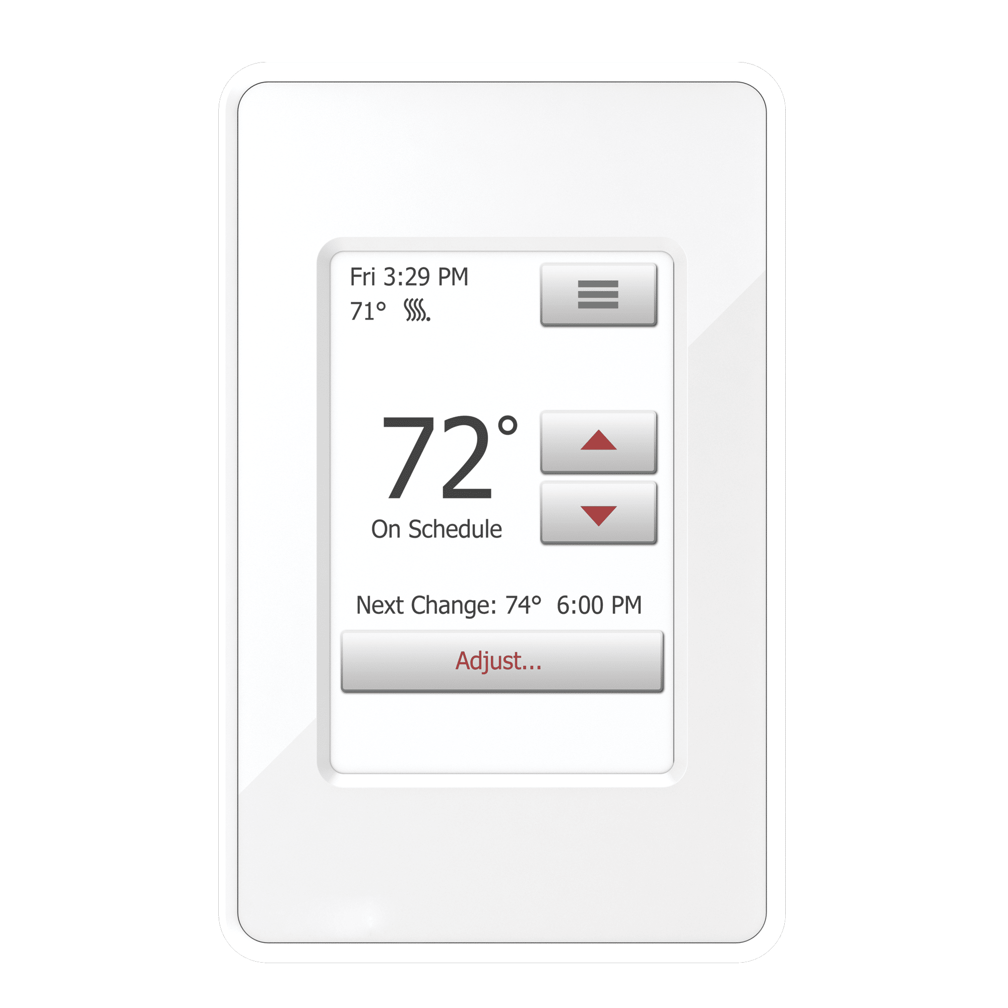 WarmlyYours nSpire Touch WiFi and Touch Programmable Thermostat with Floor Sensor WarmlyYours nSpire Touch WiFi and Touch Programmable Thermostat with Floor Sensor