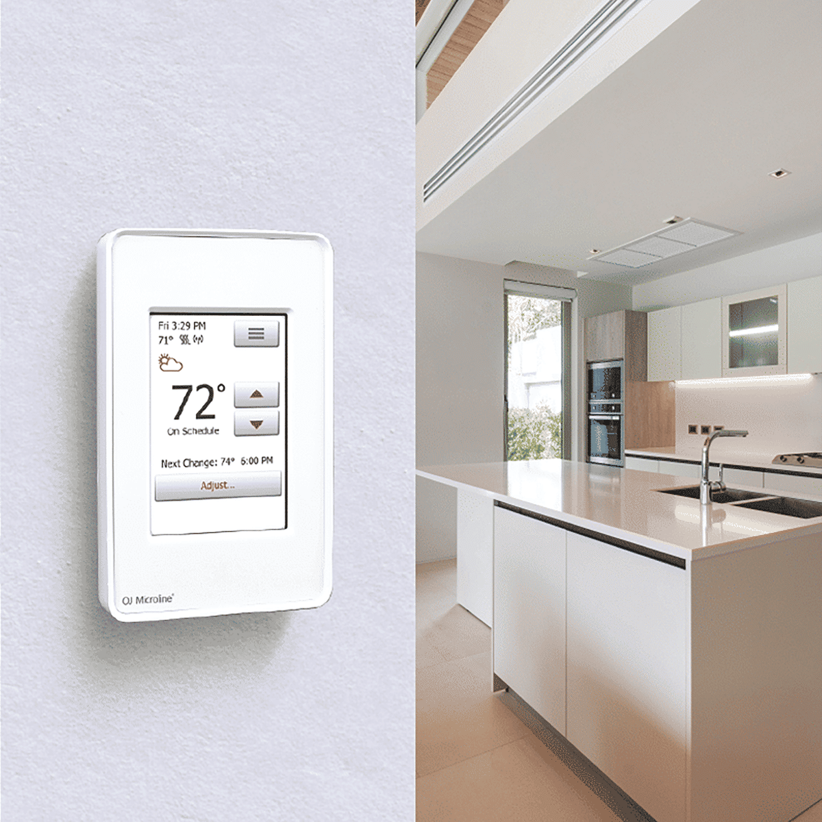 udg4-4999-wy nspire touch thermostat blog banner lifestyle