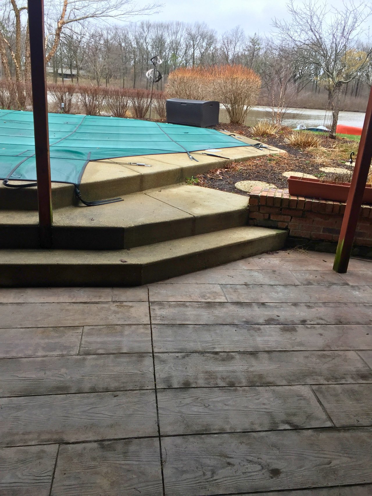 Snow-Free Living: A Heated Concrete Patio for Year-Round Access in Kildeer, IL