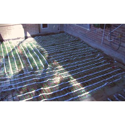 installation shots from heated patio concrete with snow melt kildeer house (6)