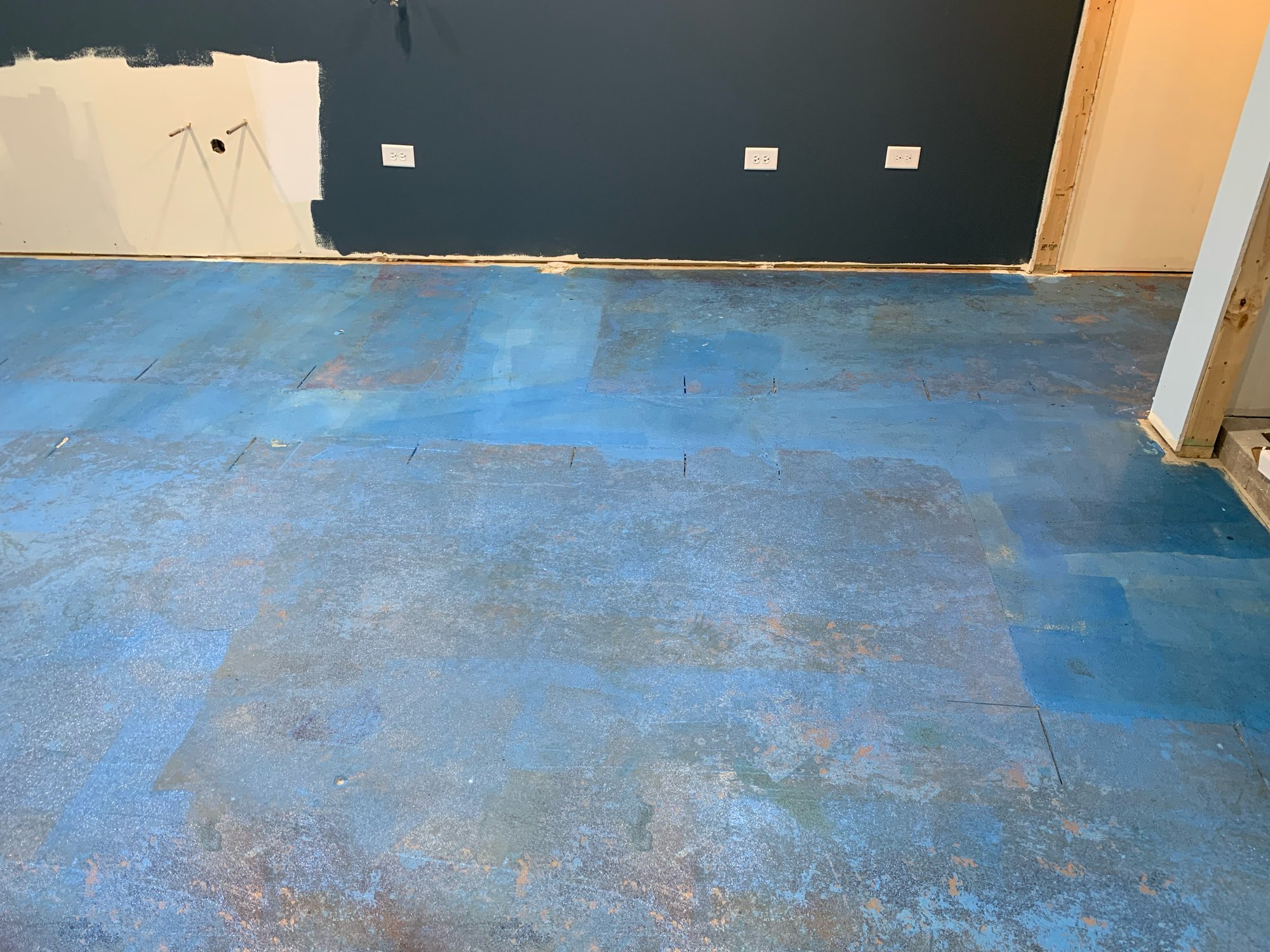 SmartInstall for basement with prodeso and tempzone cable before shot wide