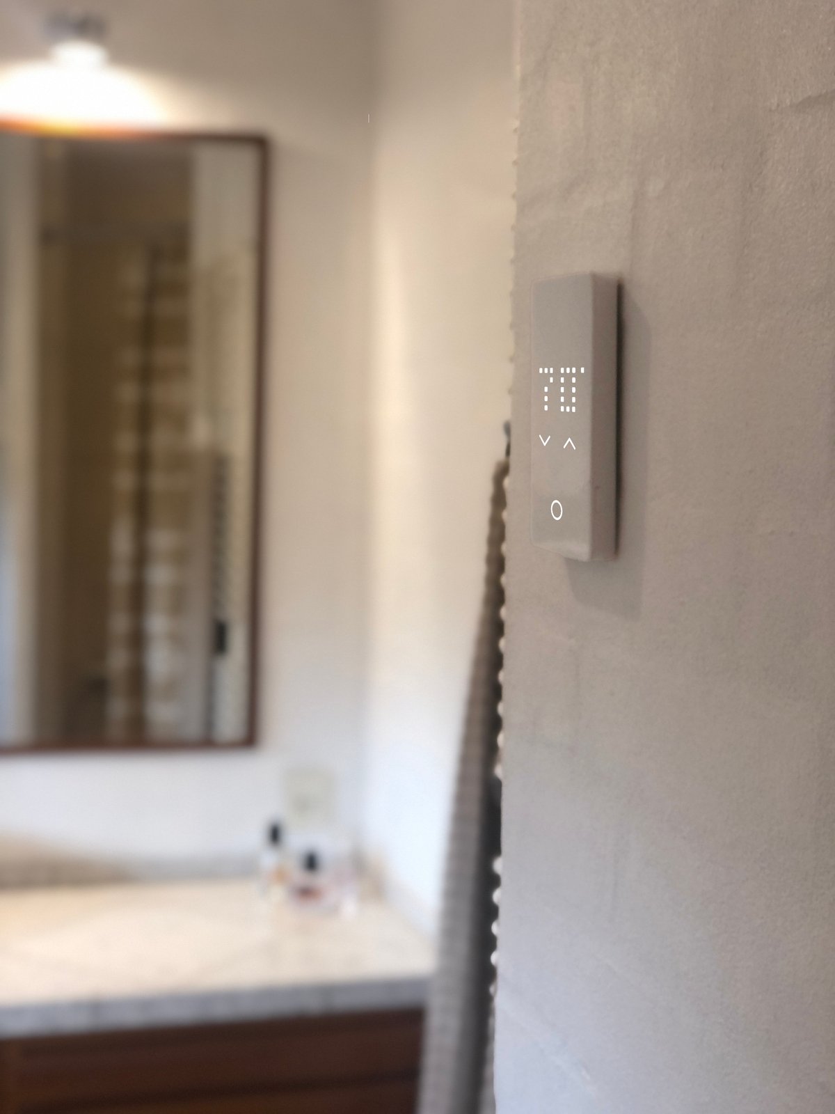 nTrust 2 Non-Programmable Lifestyle on wall