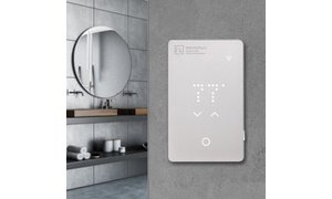 nJOY WiFi Thermostat UWG5 on Wall Lifestyle