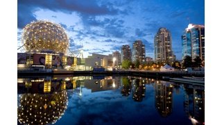 Vancouver, BC-Skyline at Dusk