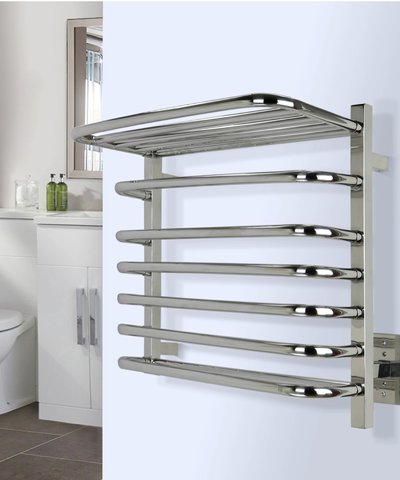 Smart Electric Heated Towel Rail Stainless Steel Bathroom Towel