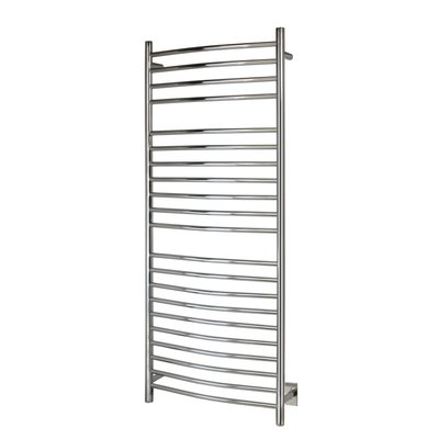 Vida Towel Warmer, Polished, Hardwired, 21 Bars