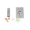 Wallplate Assy., Stainless, polished, 4 1/2 x 2 11/16 (Tahoe, Maple, London, Palma, Sydney, Maui, Grande, Malta, Ontario)