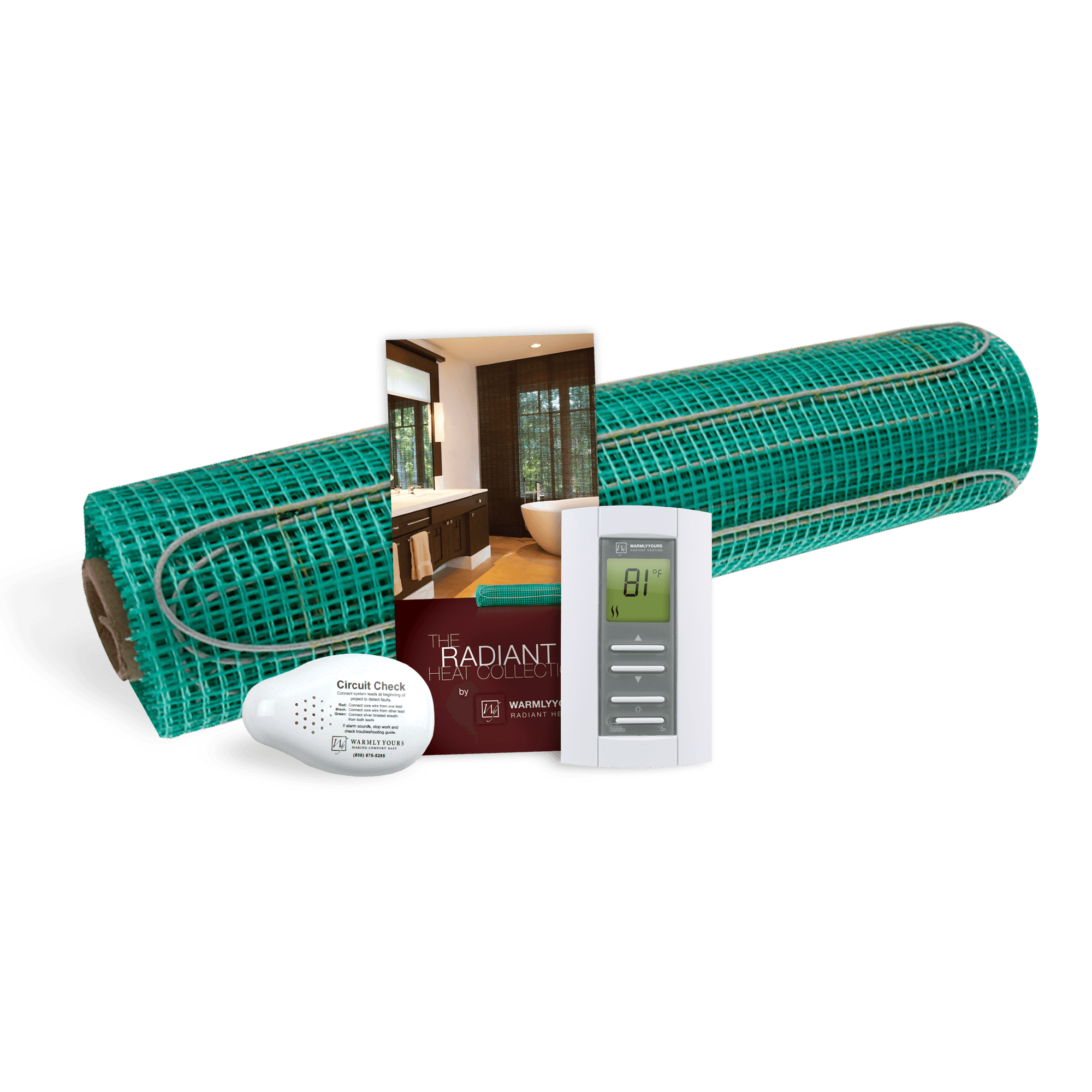 Spot Heating Kit (TempZone™ Flex Roll 1’ X 9’ with EasyStat & Circuit Check)