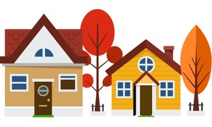 Warehouse Clearance Sale Homes - Left Background