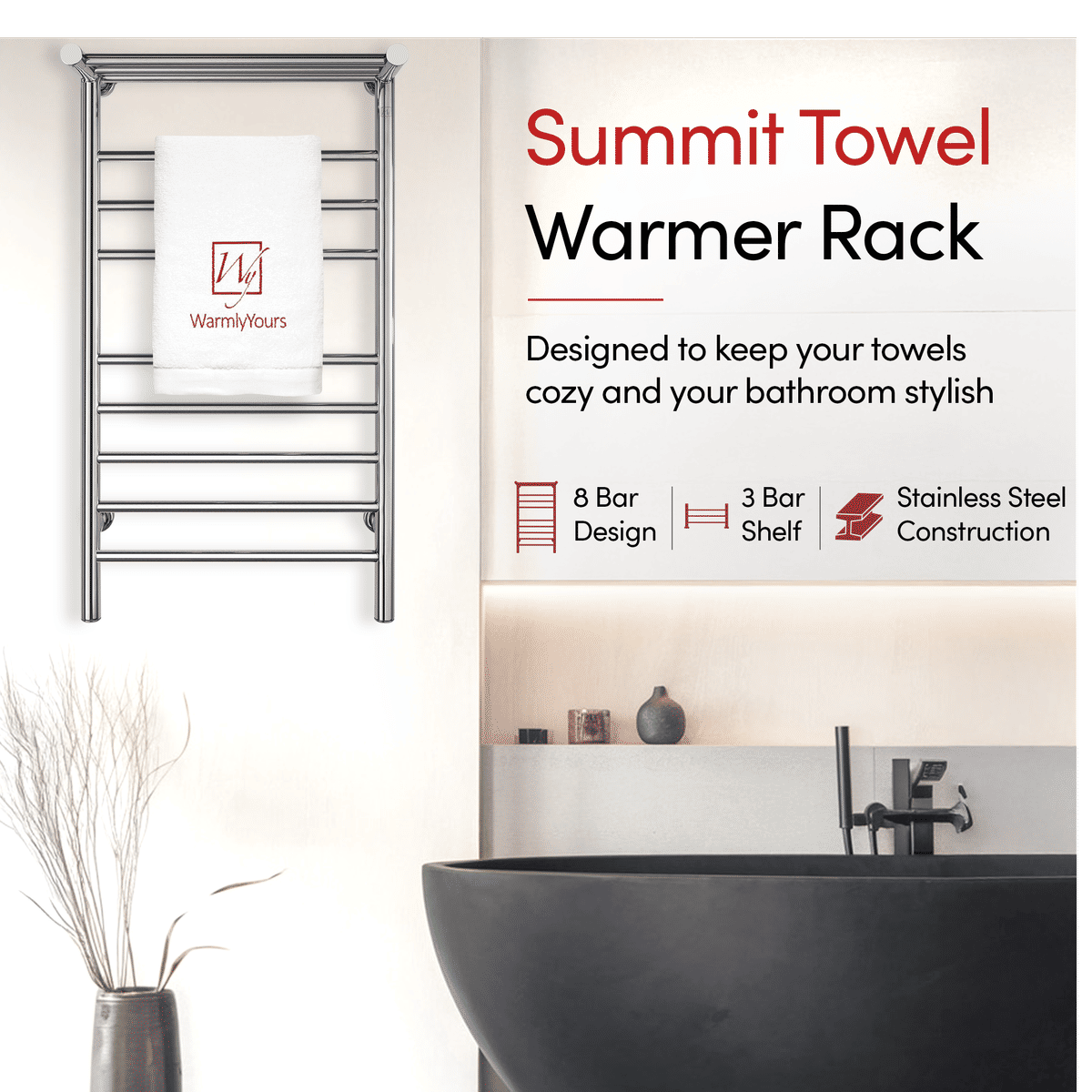 Summit_Polished_Warmer Rack