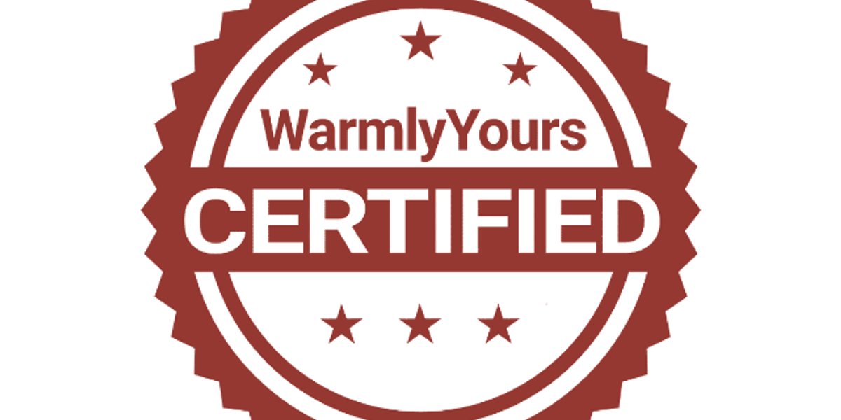 WarmlyYours Certifications Logo