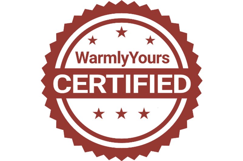 WarmlyYours Certifications Logo