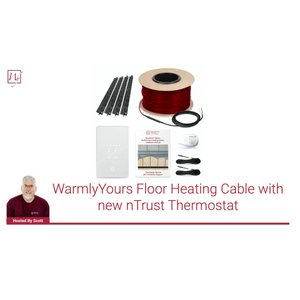WarmlyYours Cable Kit Unboxing: Radiant Floor Heating Solution