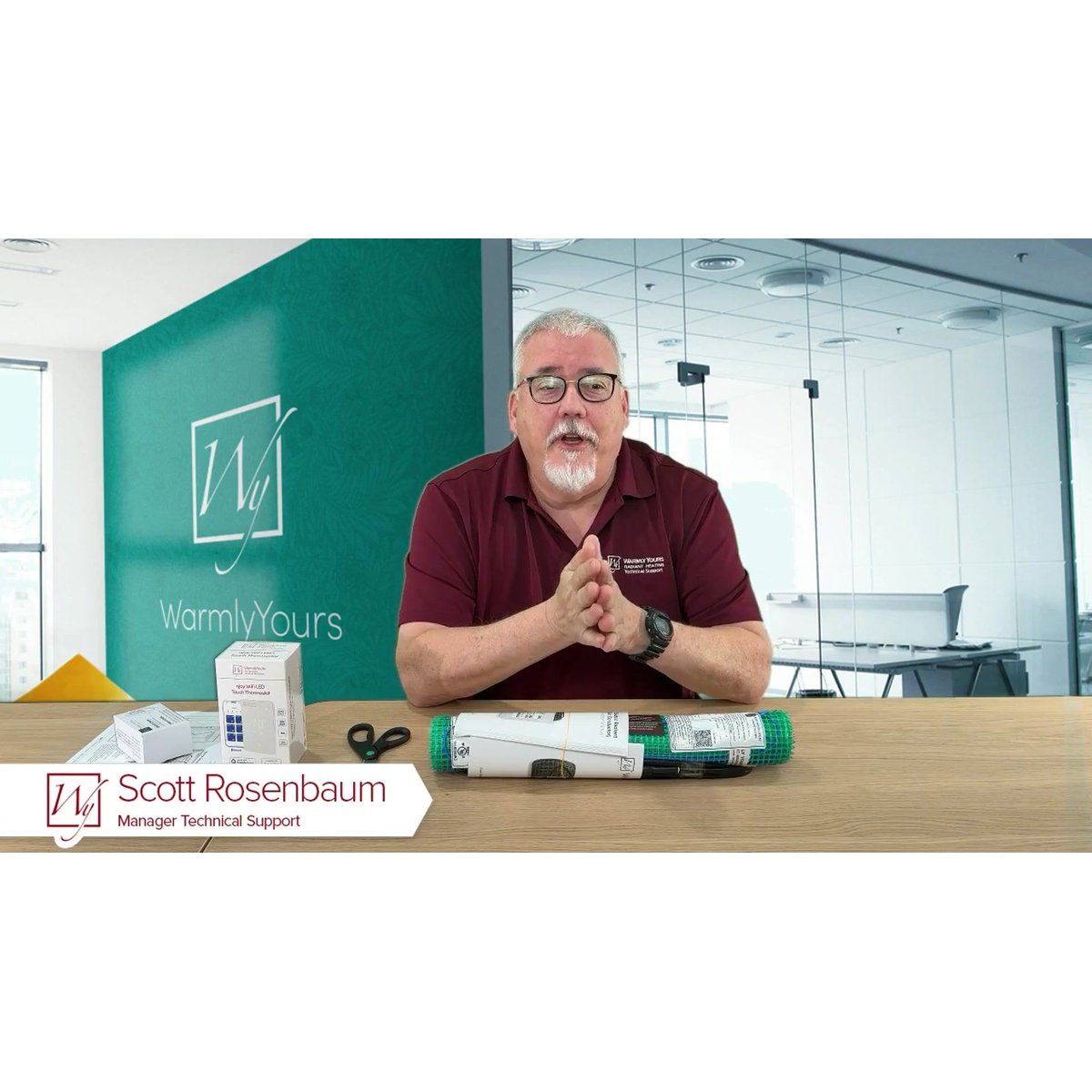 Effortless Radiant Heating with nJoy Wi-Fi Thermostat