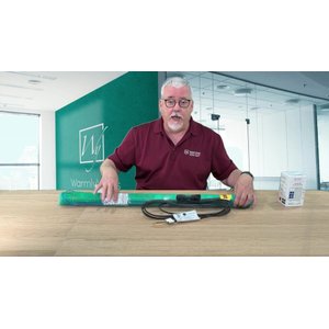 EZ-Mat Roll Kit & nJoy Wi-Fi Programmable Thermostat: Radiant Heating Solution