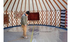 WarmlyYours Heats Up a Yoga Yurt Studio