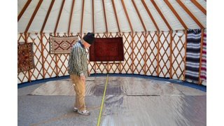WarmlyYours Heats Up a Yoga Yurt Studio