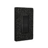 Hardwired Wifi Switch with Midnight Austrian Crystals on Black
