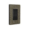 Hardwired Wifi Switch with Spice Austrian Crystals on Black