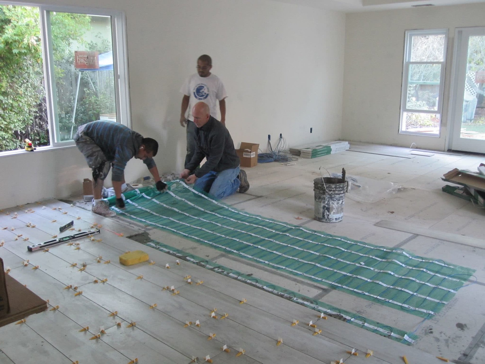 Ying Chang Compestine Remodel with Floor Heating in Kitchen LAFAYETTE, CA