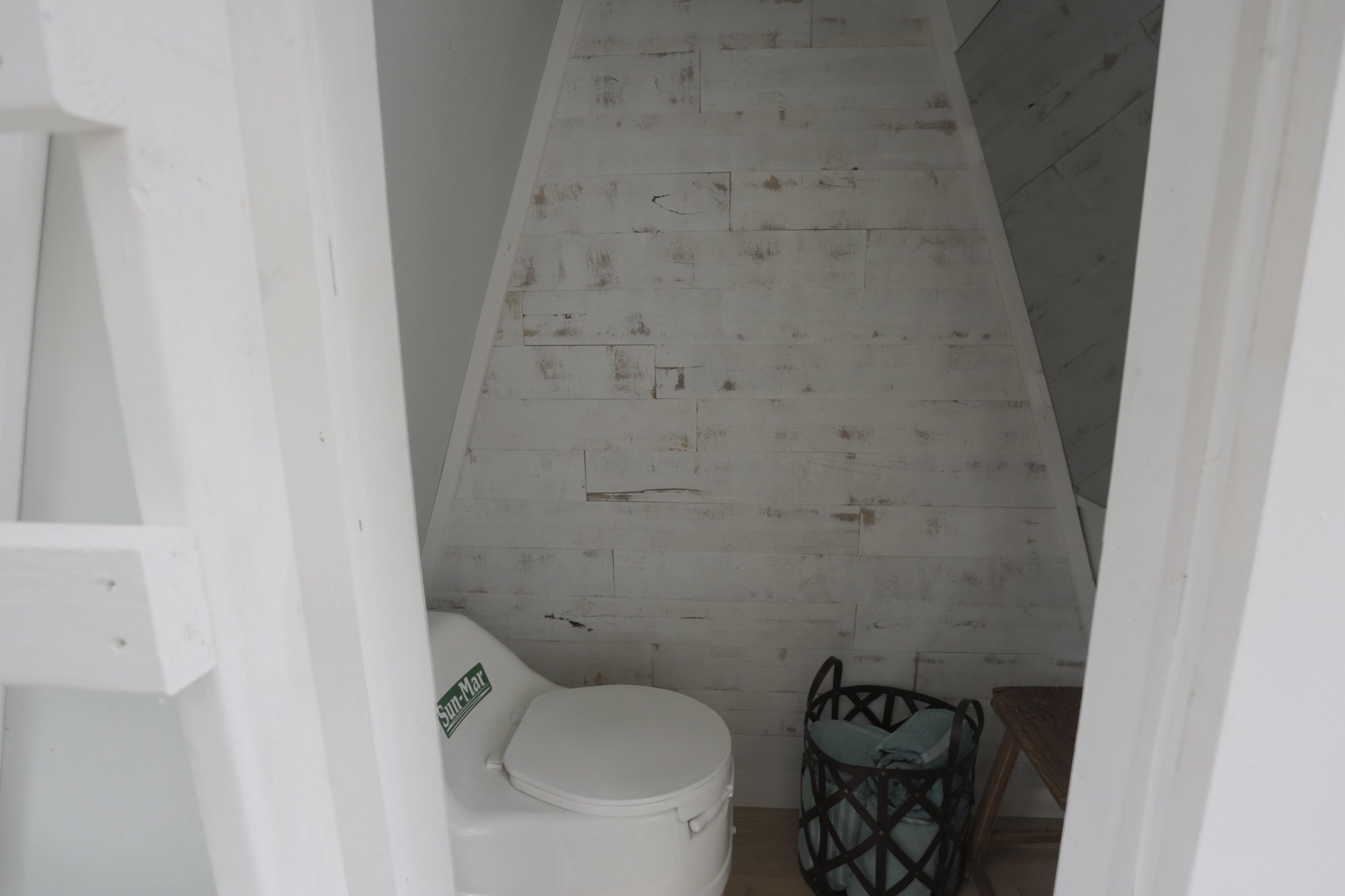 You Can't Turn That into a House - Chicken Coop with Radiant Panel in bathroom