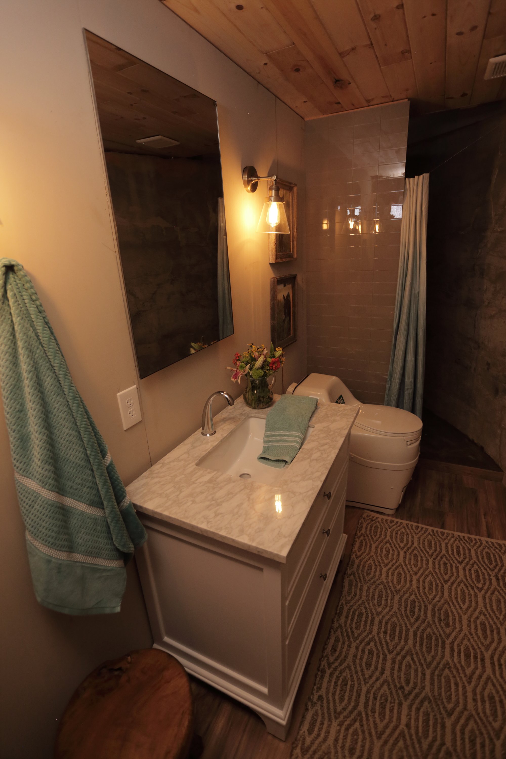 Invisible Comfort: Dual-Function Warmth for a Platte City Bathroom