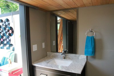 You cant turn that into a house - dumpster - radiant panel