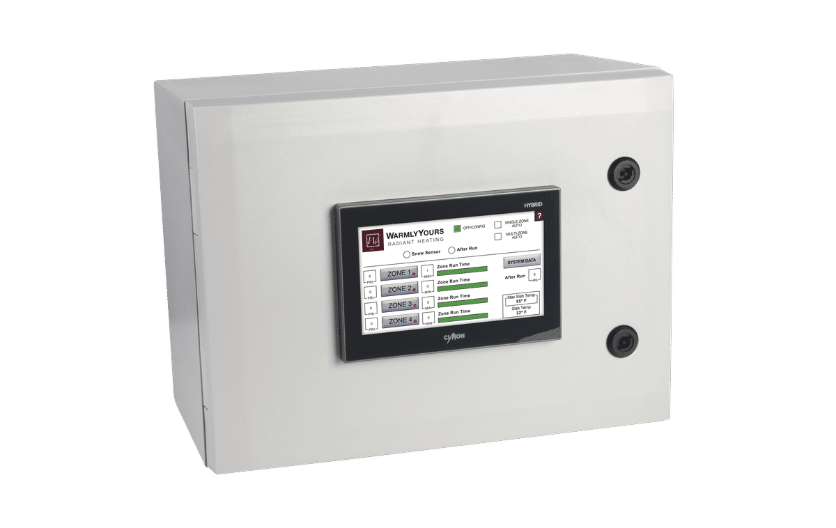 ZoneBraker Touchscreen Multi-Zone Snow Melting Controller Angle