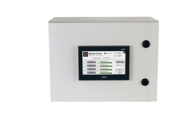 ZoneBraker Touchscreen Multi-Zone Snow Melting Controller Front