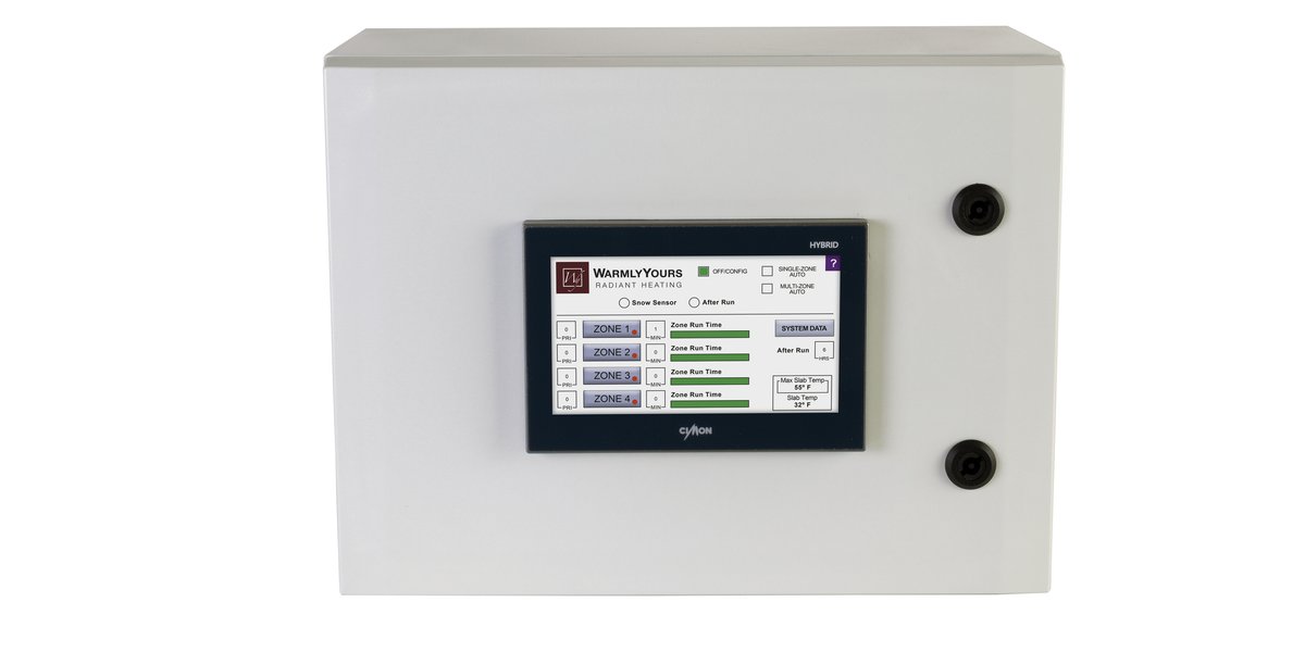 ZoneBraker Touchscreen Multi-Zone Snow Melting Controller Front