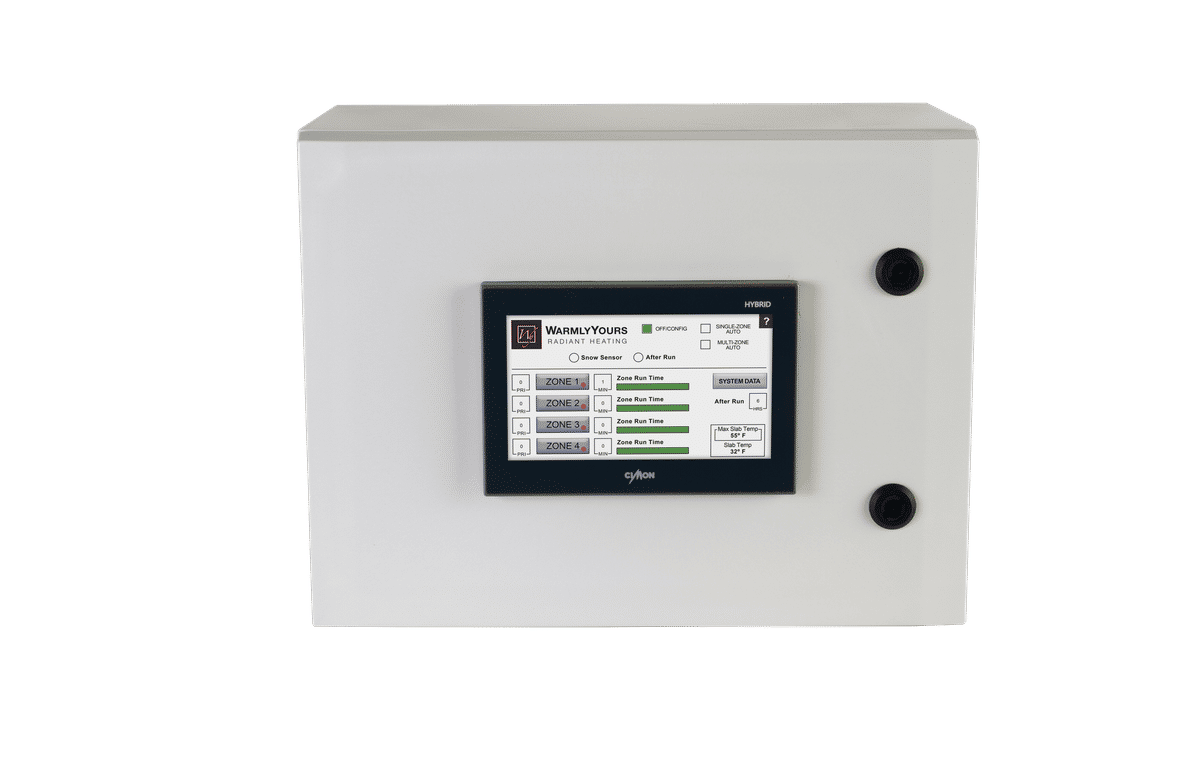 ZoneBraker Touchscreen Multi-Zone Snow Melting Controller Front