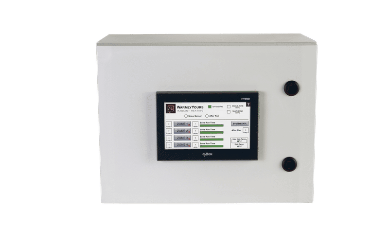 ZoneBraker Touchscreen Multi-Zone Snow Melting Controller Front