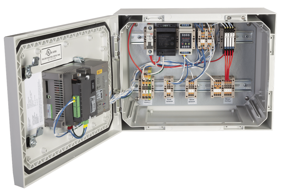 ZoneBraker Touchscreen Multi-Zone Snow Melting Controller Open