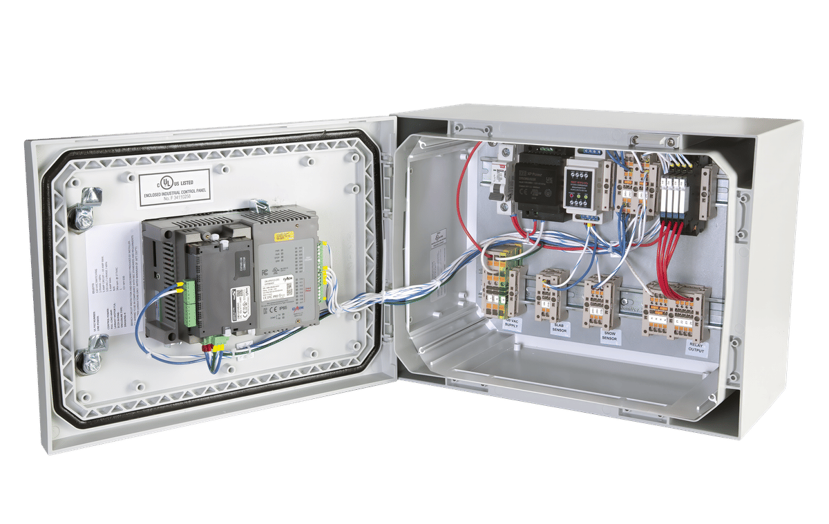 ZoneBraker Multi-Zone Snow Melting Controller Open Top Angle