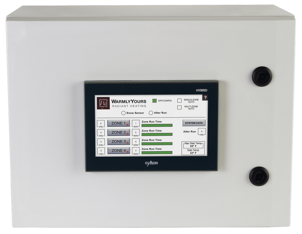 ZoneBraker Touchscreen Multi-Zone Snow Melting Controller Front