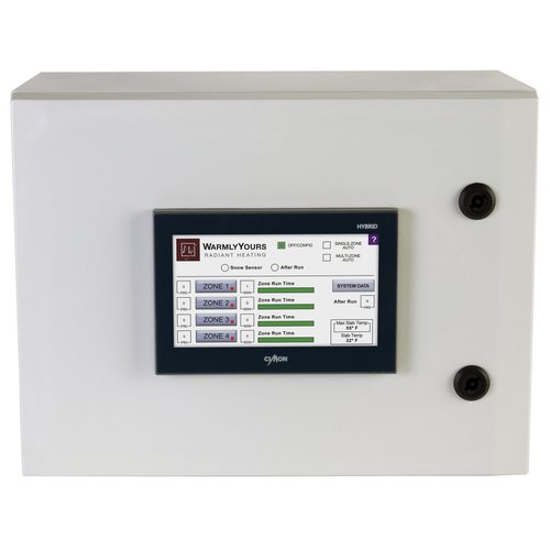 ZoneBraker Touchscreen Multi-Zone Snow Melting Controller Front