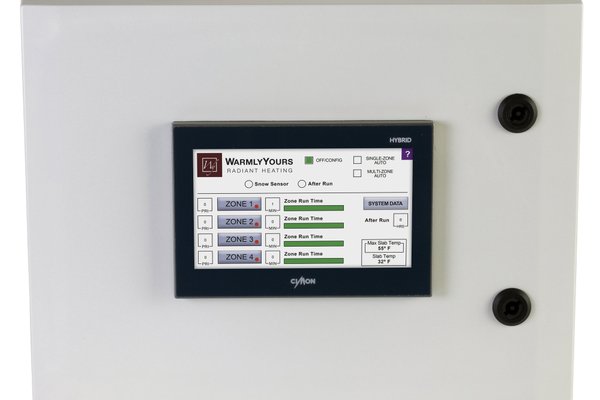 ZoneBraker Touchscreen Multi-Zone Snow Melting Controller Front