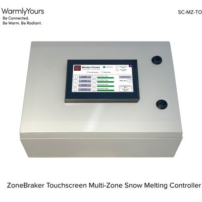 ZoneBraker Touchscreen Multi-Zone Snow Melting Controller Manual (English)
