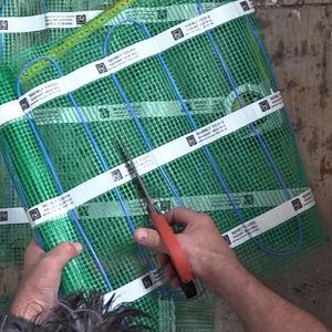 How to Install Floor Heating TempZone Flex Rolls under Tile with Self-Leveling Concrete