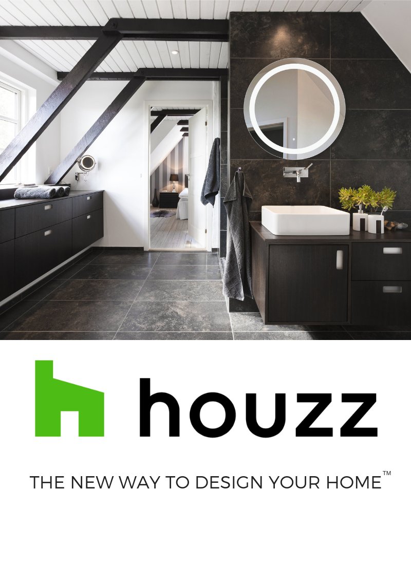 Houzz bathroom landing page