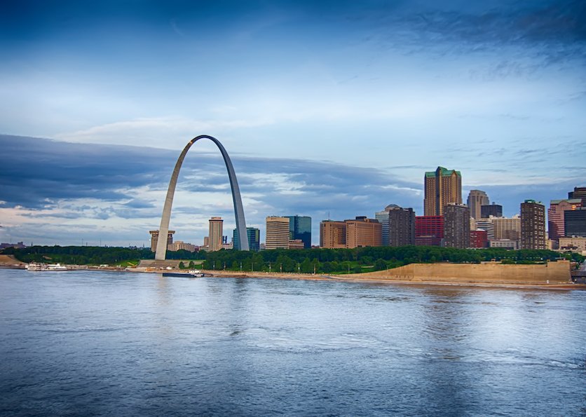 St. Louis Skyline with Arch